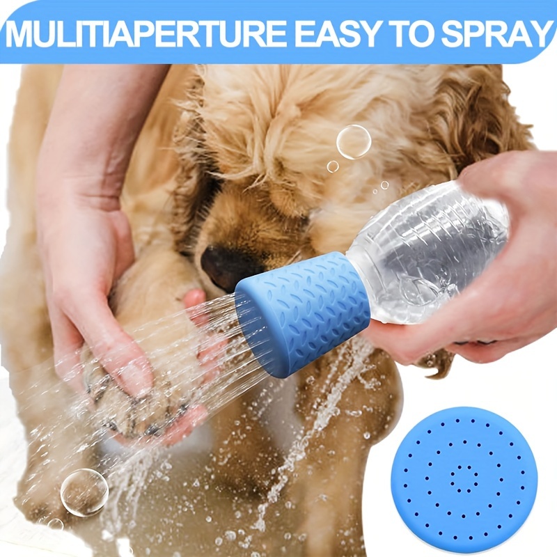 Pet Supplies Vending Machine - Innovative Silicone Pet Shower Head, Portable