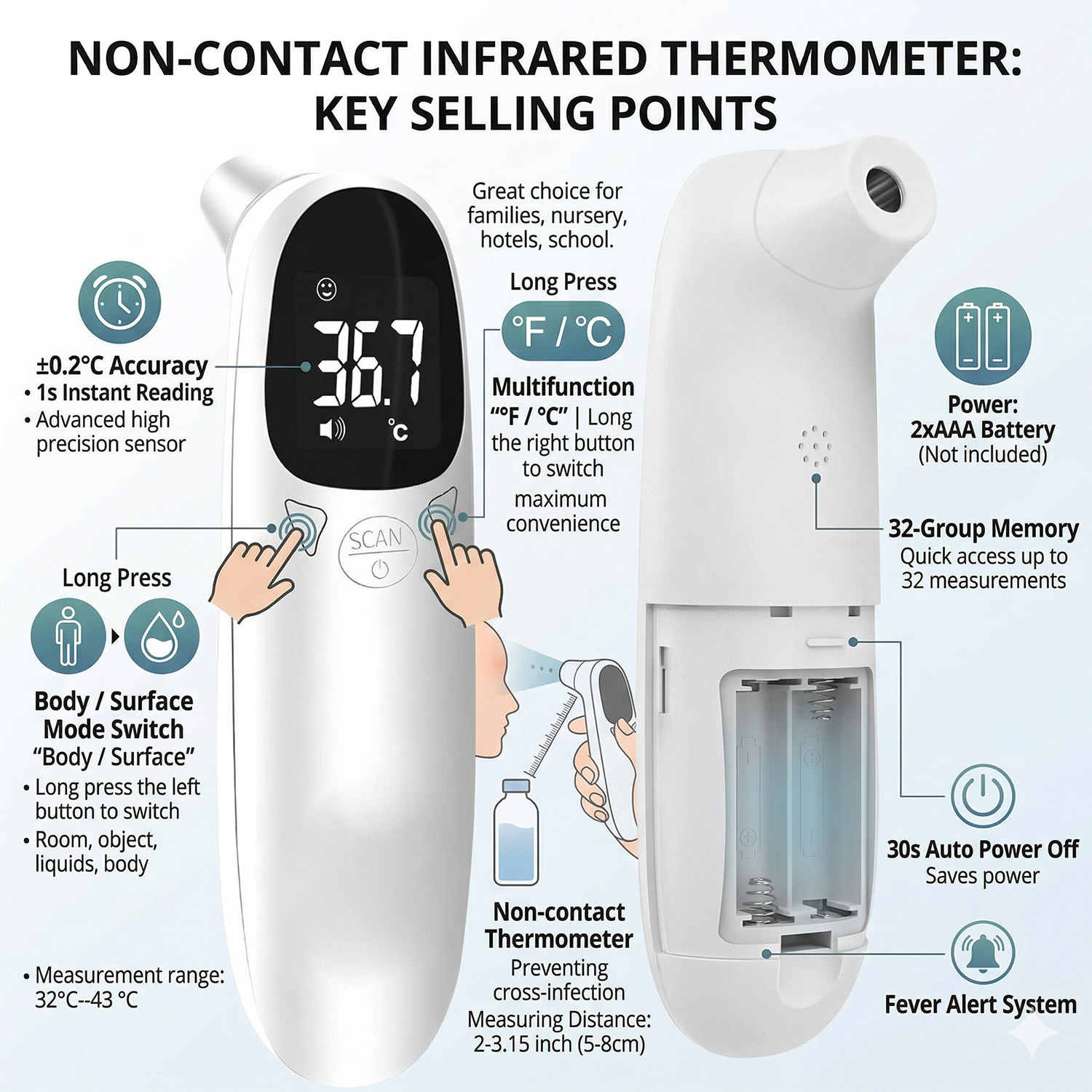 Pet Ear Digital Thermometer No - Pet Supplies Vending Machine 评论和价格