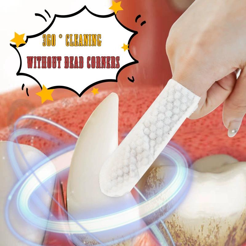 Pet Teeth Cleaning Finger Wipe - Pet Ear Cleaner 评论和价格