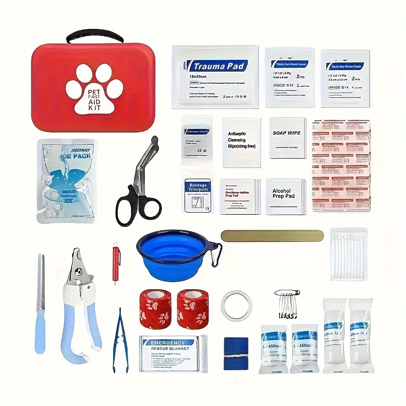 Compact pet First Aid kit for  - Pet Supplies First 评论和价格
