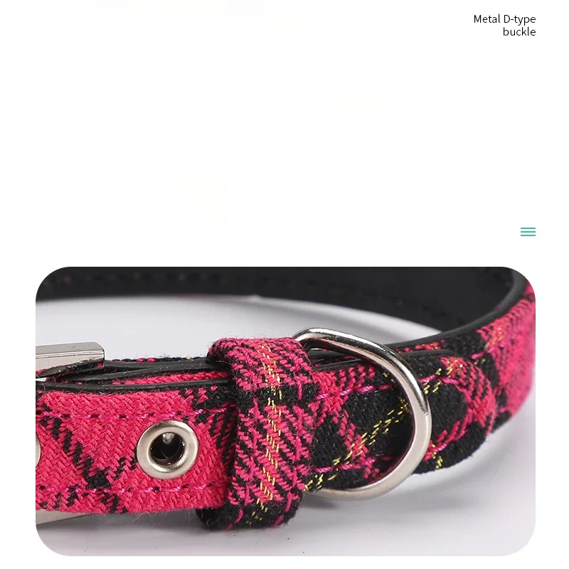 Pet Collar Scottish Plaid Dog  - Pet Supplies Vending Machine 评论和价格