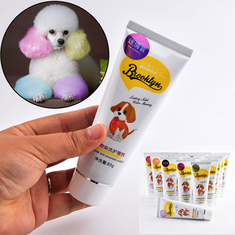 Pet Dye Cream  80g Semi Perman - Pet Supplies Vending Machine 评论和价格